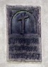 Hradešín - detail desky na průčelí kostela sv. Jiří 